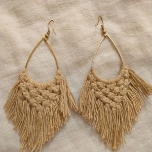 Macrame Hanging Earrings